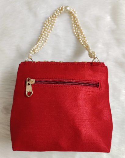 Red Decorative Party Handbag